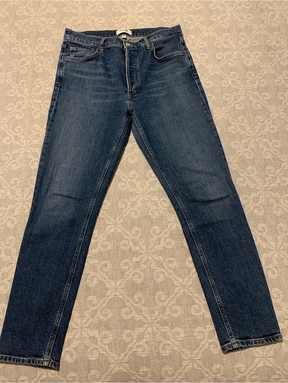 Agolde Nico High-Rise Slim Jeans (Size 29)